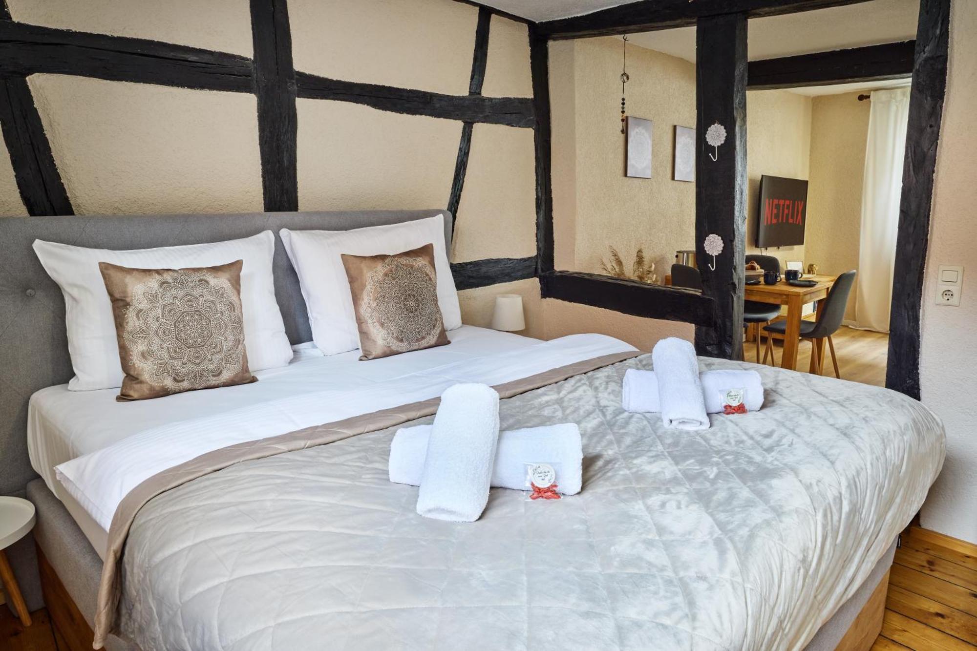 Apartament Hygge-Flats - Zentral Fuer 2-4 Personen, Wlan Heppenheim  Zewnętrze zdjęcie